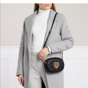 DOLCE & GABBANA DEVOTION BAG QUILTED LEATHER BLK